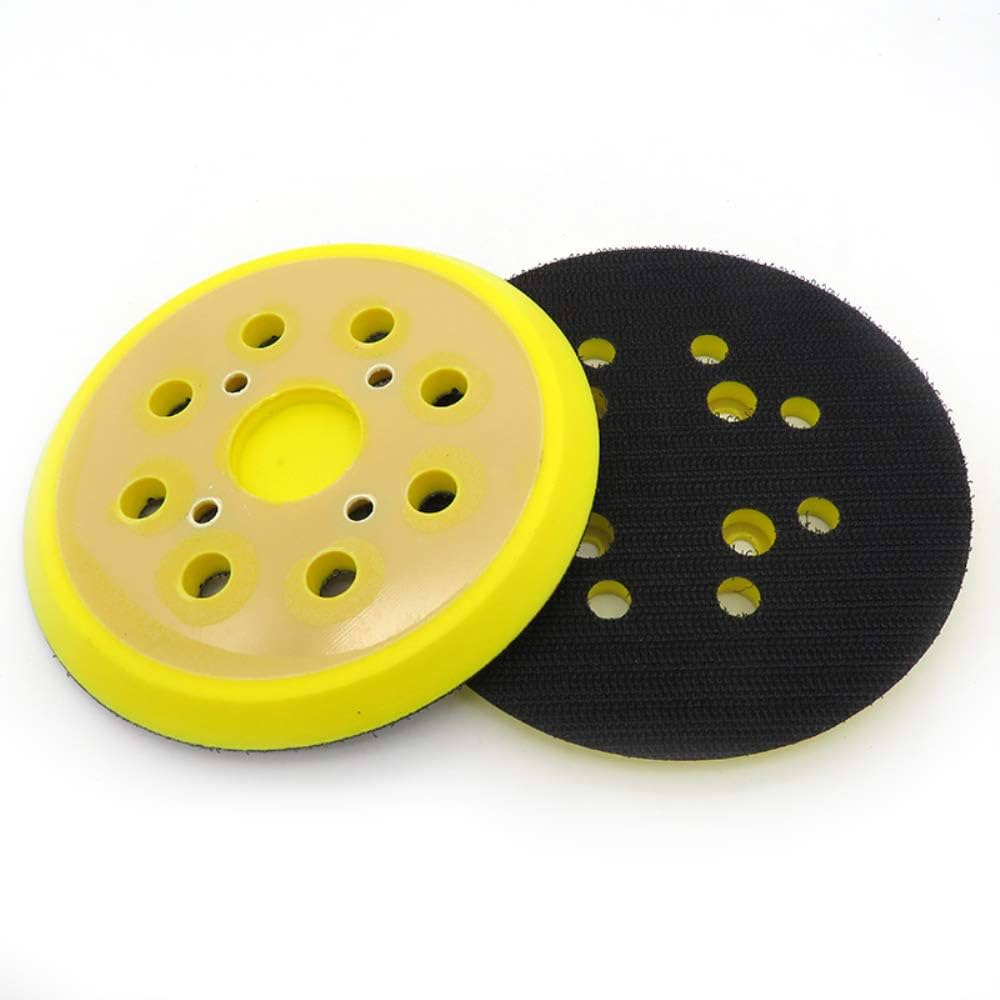 PLACEBOパーティープラッター 5'8\" DURA-FLEX5 5 Inch 8 Hole Hook and Loop Orbital Sander Replacement Pad